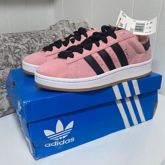 Adidas Campus 00s Sneakers in Semi Pink Spark and Core Black Size 7 1/2" - Picture 8 of 10